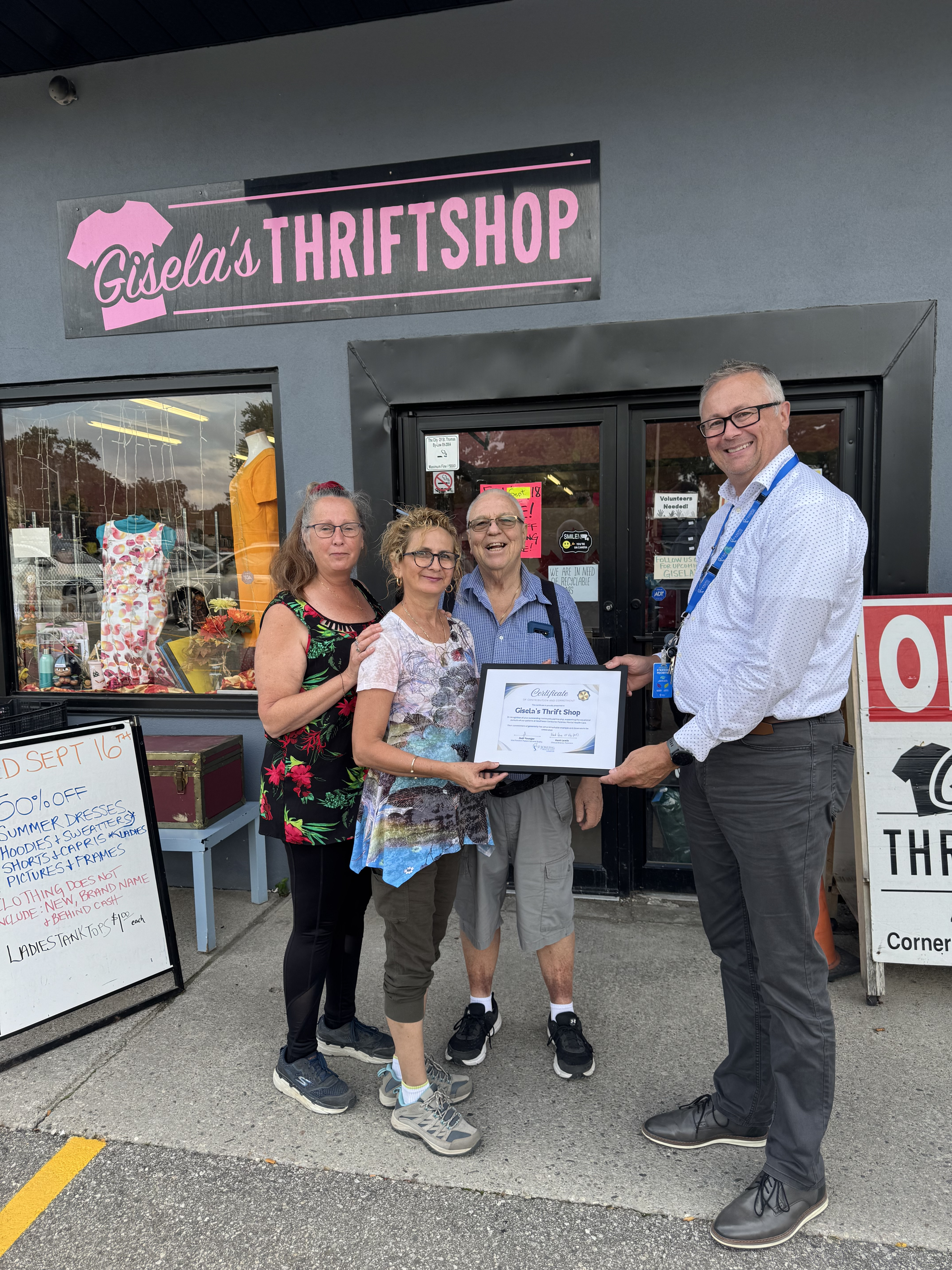 Kent and the team at Gisela's