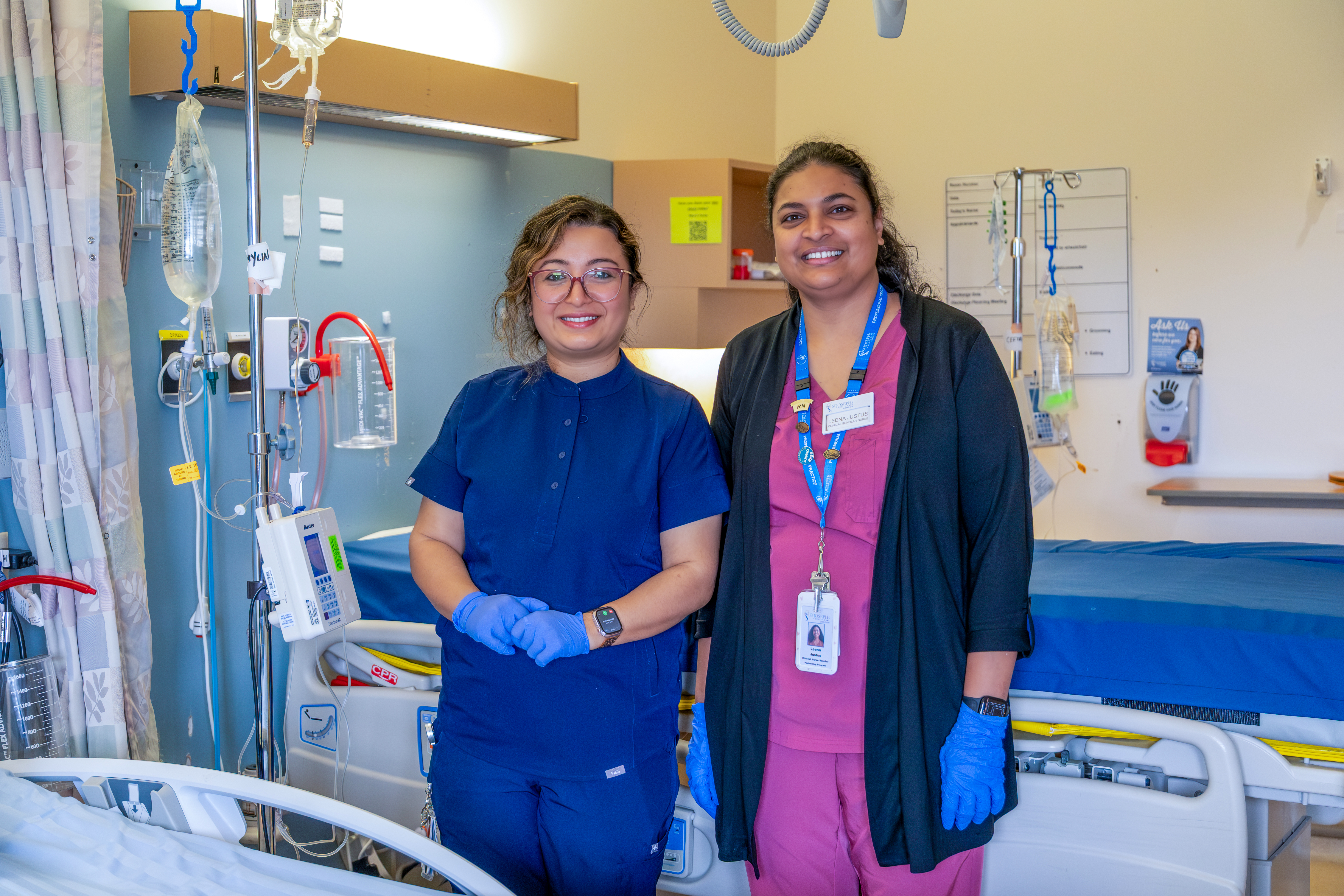 Nurses at St. Joseph's