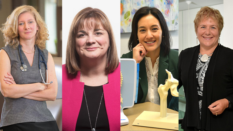 Dr. Tamara Spaic, Dr. Sandra Northcott, Dr. Kristin Clemens, Dr. Gillian Kernaghan