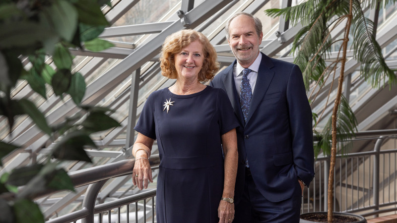 Anne Toal & Paul Brisson standing next together