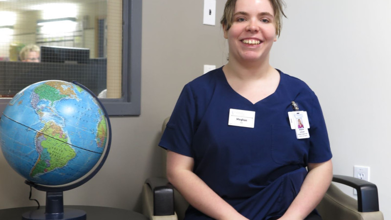 Megan Jackson, Project SEARCH intern