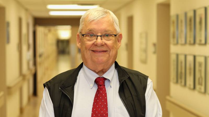 Brian Farmer smiling at the camera