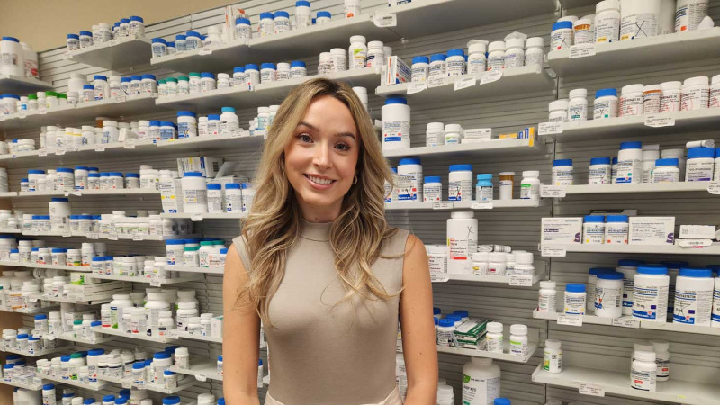 Celeste pharmacy graduate