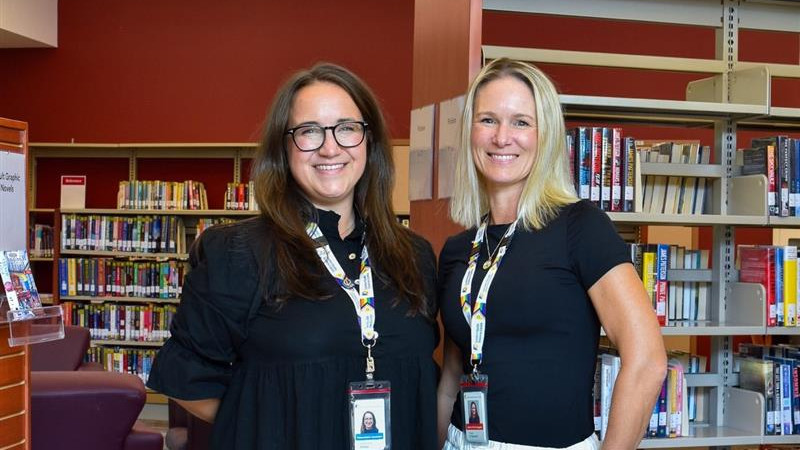 Gabriele Davey and Kate Kingswell