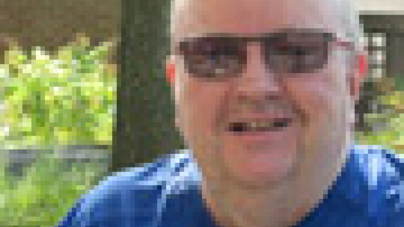 Allan Campbell in Parkwood garden