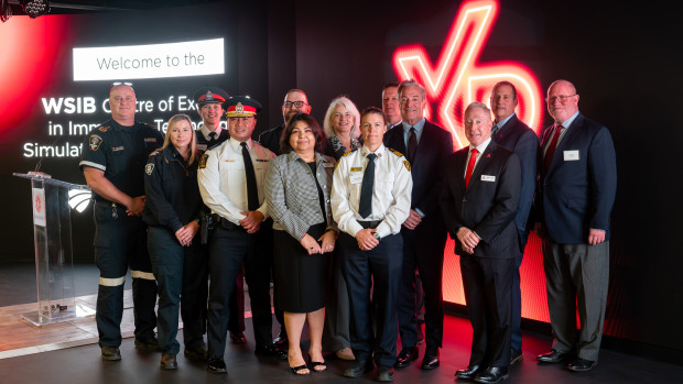 Fanshawe College officially opens the WSIB Centre of Excellence in Immersive Technologies Simulation for Workplace Safety as St. Joseph’s and others work to share expertise.