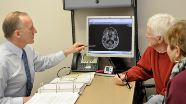 Dr. Borrie, Peter Gill and Deb Willis
