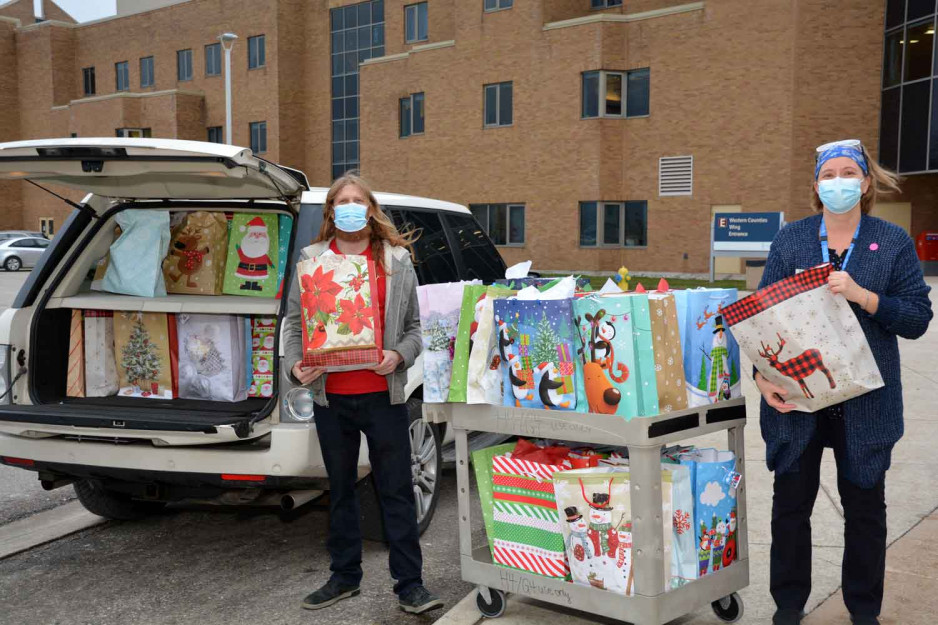 spiritual care delivers gifts