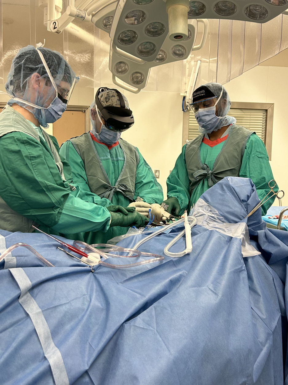 team in surgery