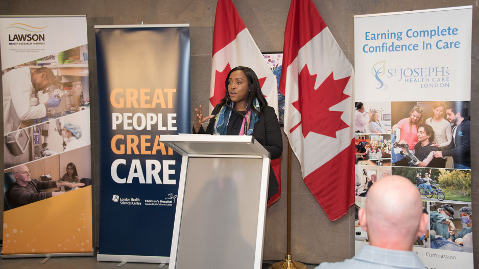 Arielle Kayabaga, Member of Parliament for London West