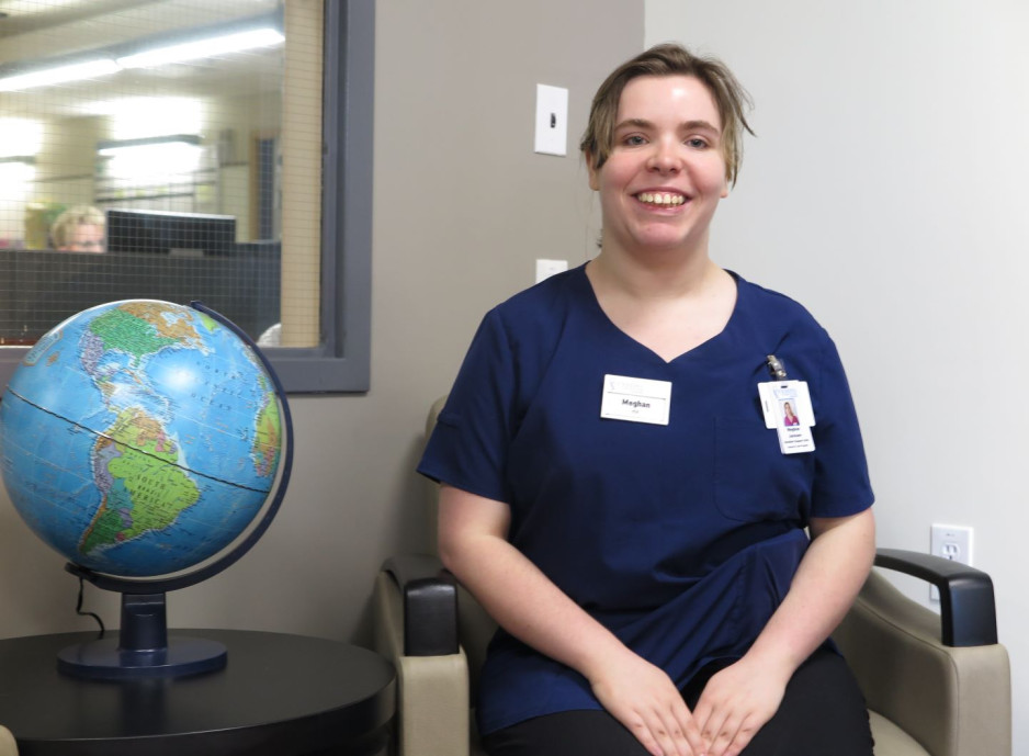 Megan Jackson, Project SEARCH intern