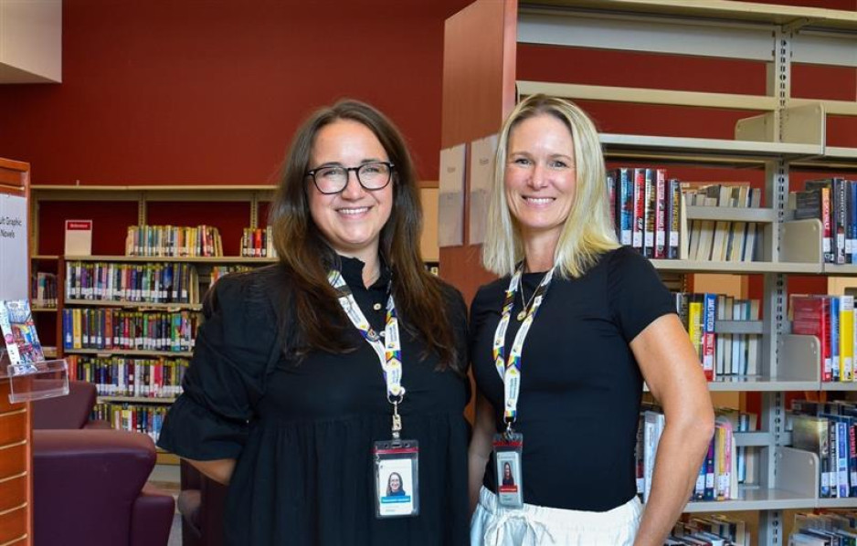 Gabriele Davey and Kate Kingswell