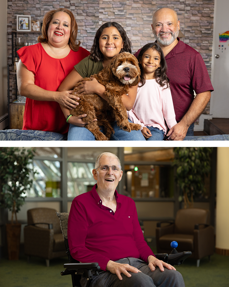 Fressia Rivas and Bill Thompson