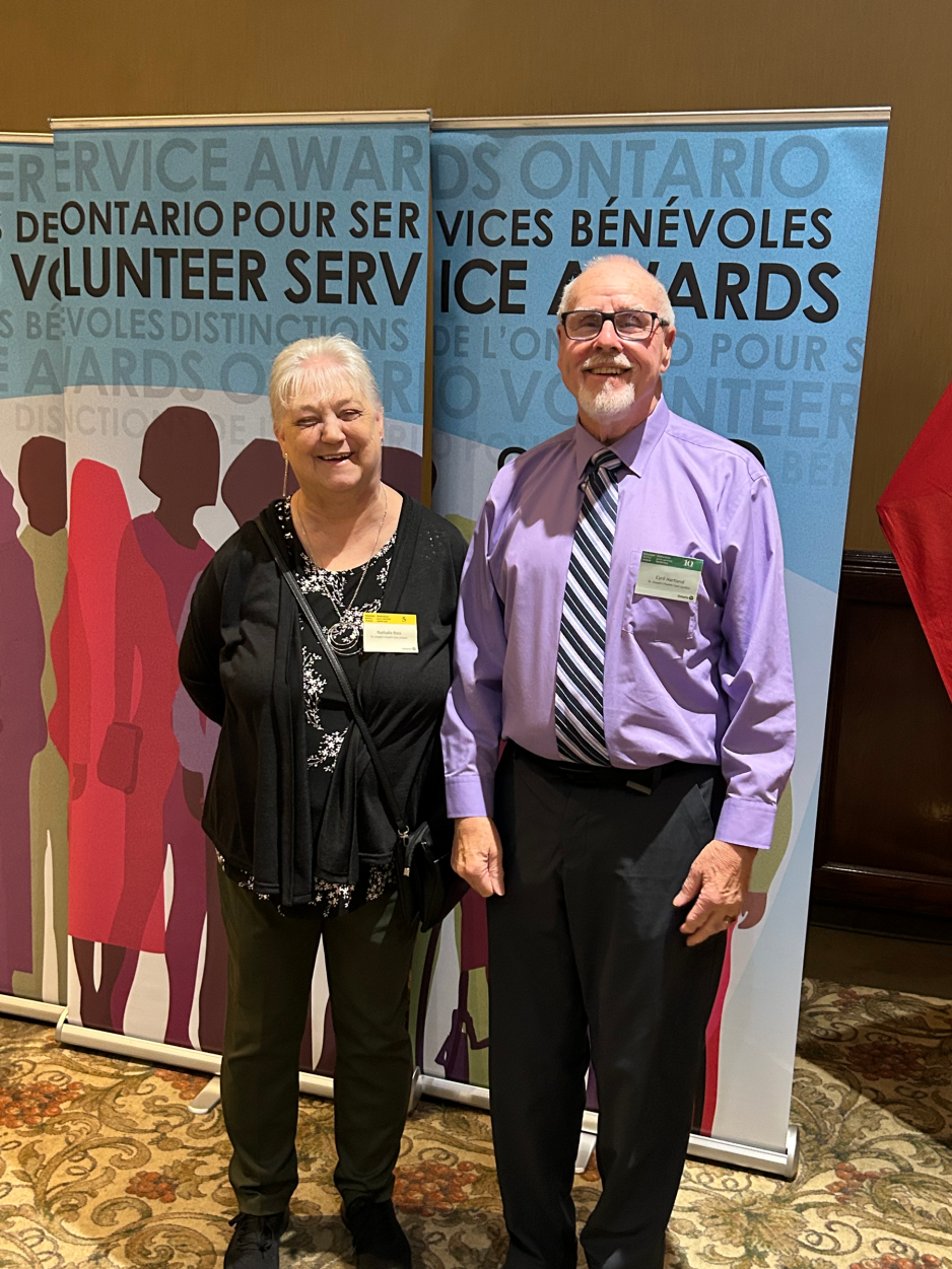 Nathalie at ceremony