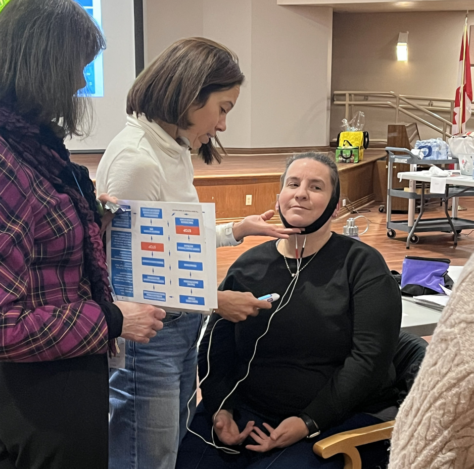 Members of St. Joseph’s Speech-Language Pathology team