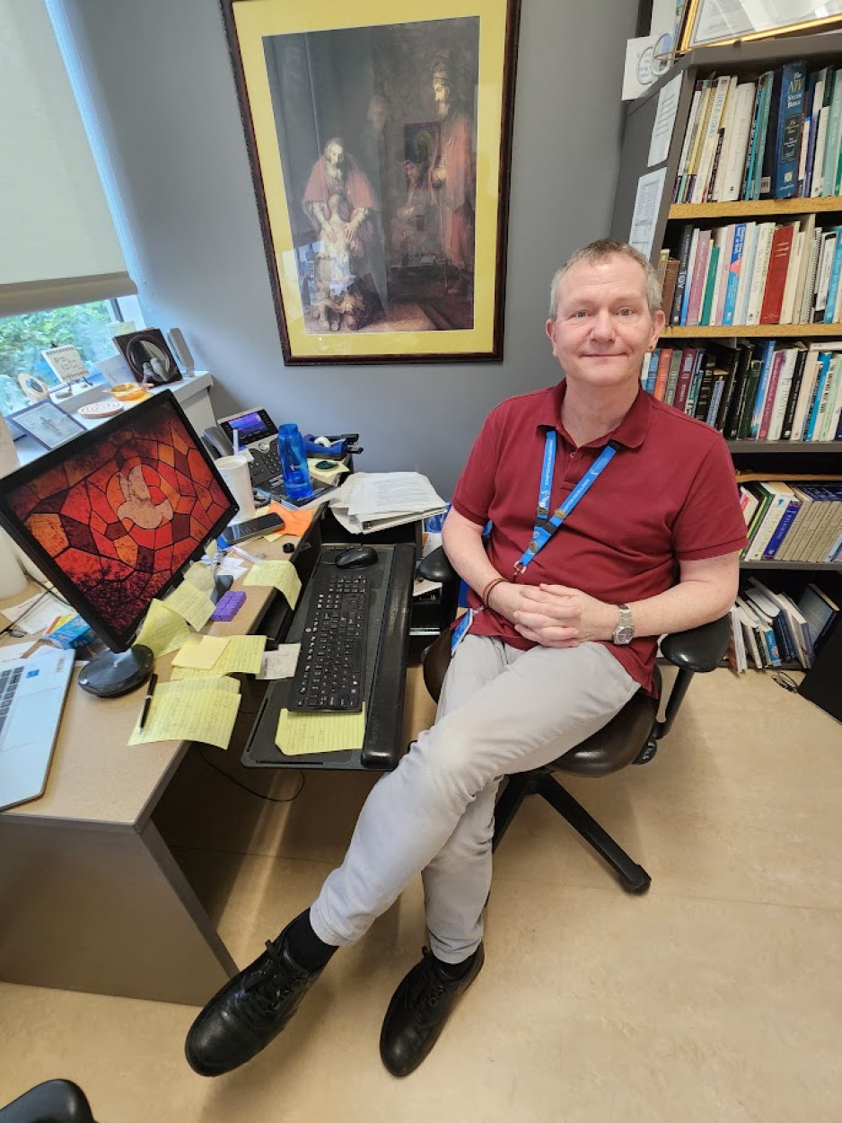 Stephen Yeo, Spiritual Care supervisor-educator at Southwest Centre, has spent more than 22 years supporting forensic patients as they search for meaning, hope and a way to rebuild their lives.