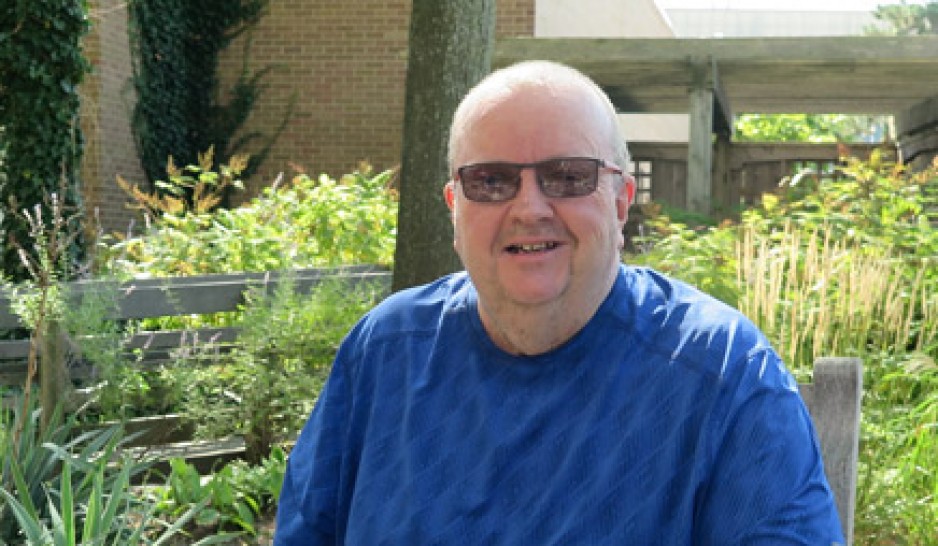 Allen in Parkwood garden