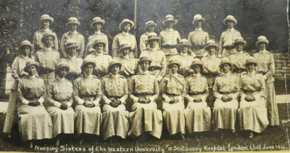 Group photos of Nursing sisters of Western University