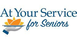 At your service for seniors logo