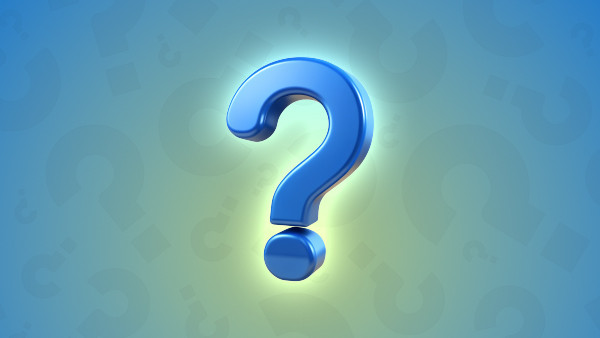 question mark graphic