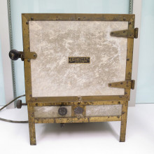 a vintage drying oven