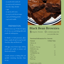 Black Bean Brownies recipe