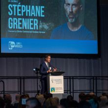 Stéphane Grenier on stage