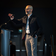 Stéphane Grenier on stage