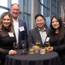 Guests enjoying themselves at the 2024 Tribute Dinner