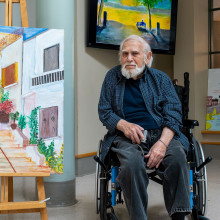 John Lartides andn his art