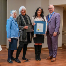 Sisters of St. Joseph's Award recipients