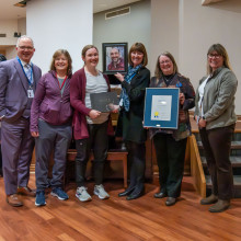 Sisters of St. Joseph's Award recipients