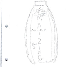 Design concept for probiotic maize bottle