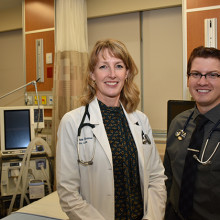 Drs. Karen Bosma and Simon Landman