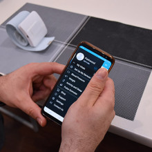 Mental health application on smart phone