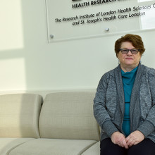 Jocelyne Chauvin, research participant