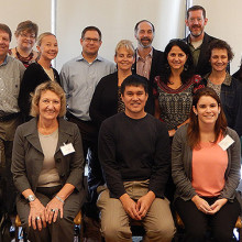 Group photo of the researchers and other members of the team that developed the new guidelines