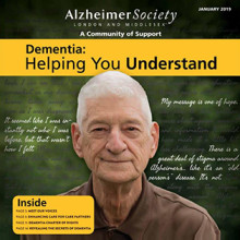 Alzheimer Society publication cover